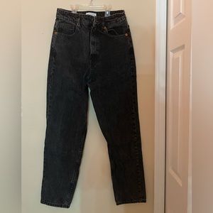 Zara jeans, straight leg, high waisted